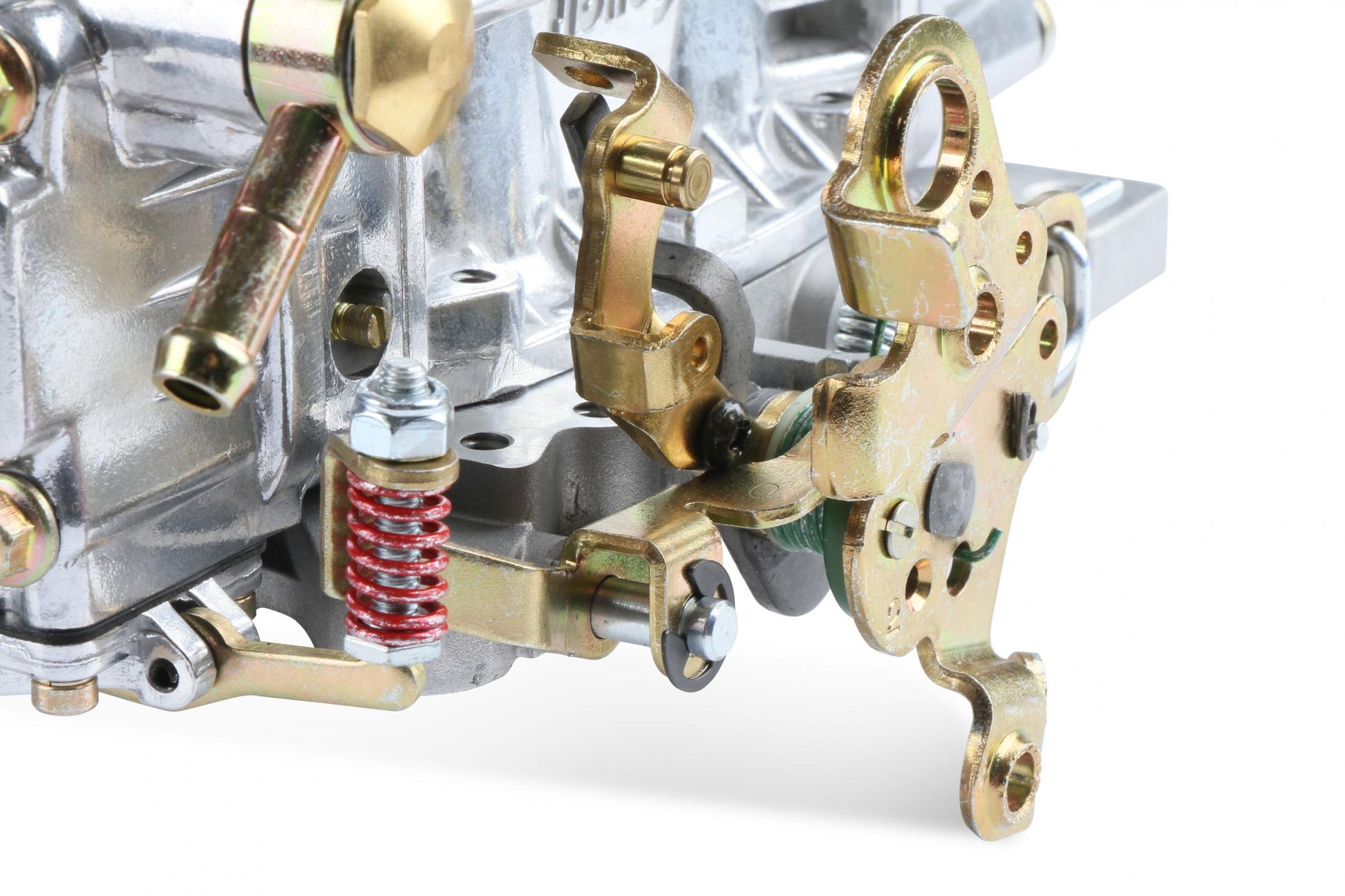 Classic Carburetor 750 CFM 4160 Fuel Inlet Single Vacuum Secondaries Choke Type Electric Shiny Gasoline Holley-8