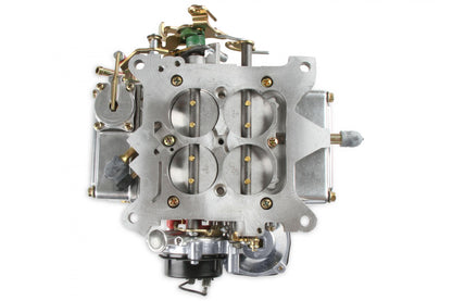 Classic Carburetor 750 CFM 4160 Fuel Inlet Single Vacuum Secondaries Choke Type Electric Shiny Gasoline Holley-10