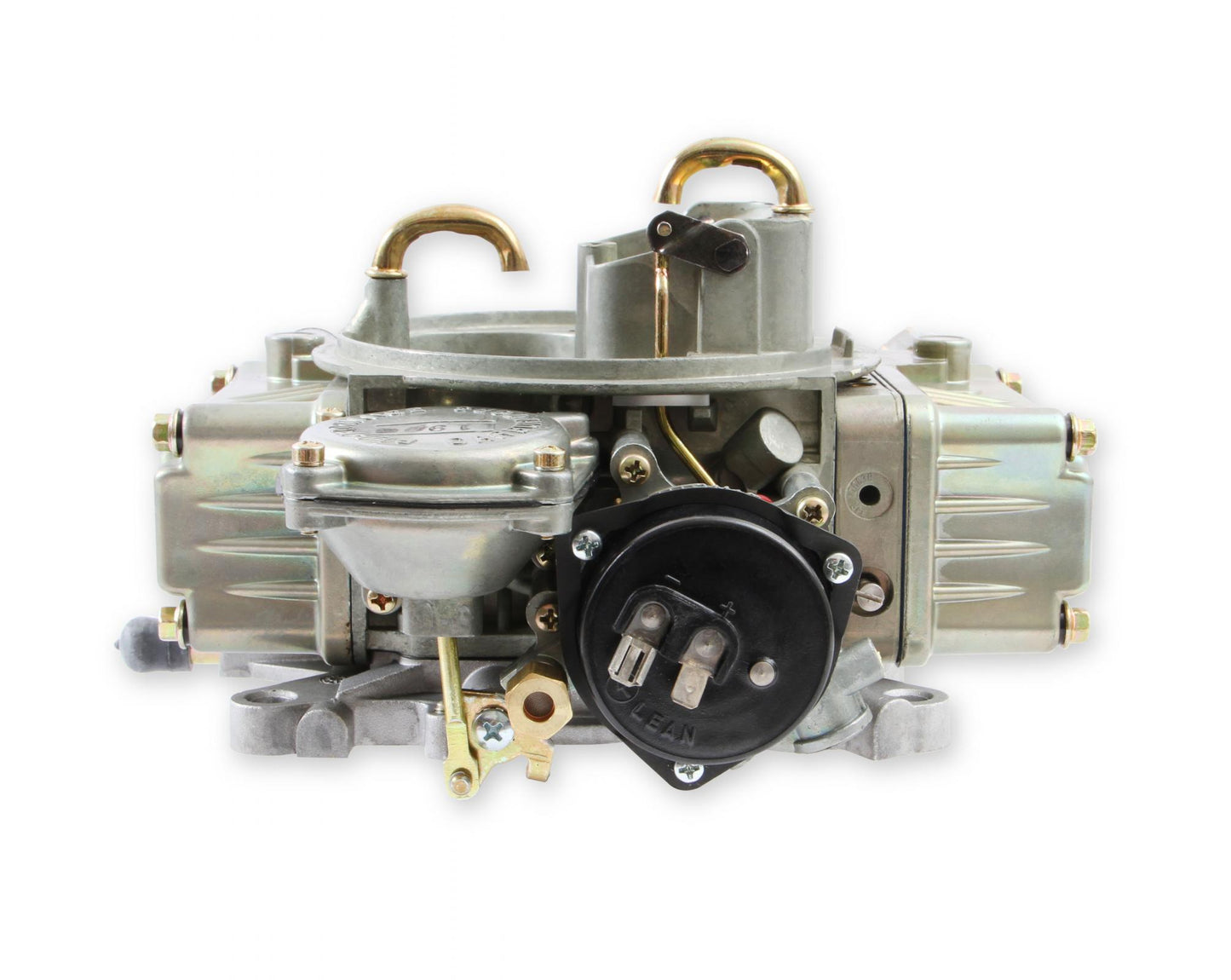 Marine Carburetor Aluminum 600 CFM 4160 Vacuum Secondaries Gold Dichromate Gasoline Holley-5