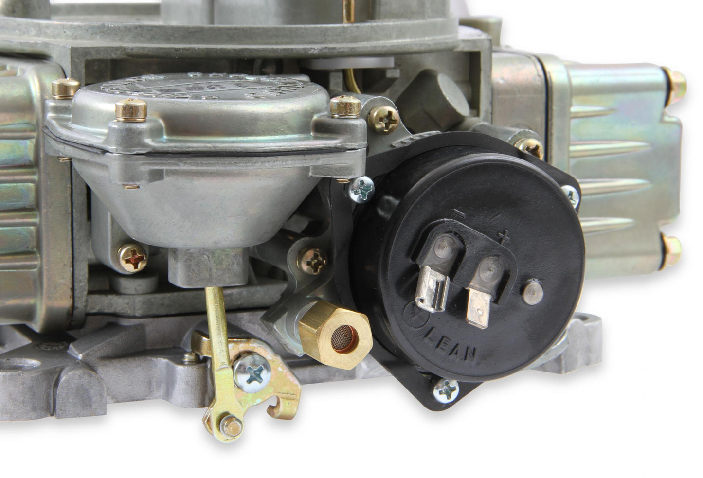 Marine Carburetor Aluminum 600 CFM 4160 Vacuum Secondaries Gold Dichromate Gasoline Holley-6