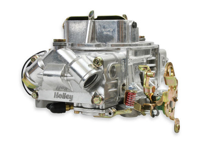 Classic Carburetor 750 CFM 4160 Fuel Inlet Dual Vacuum Secondaries Choke Type Electric Shiny Gasoline Holley-5