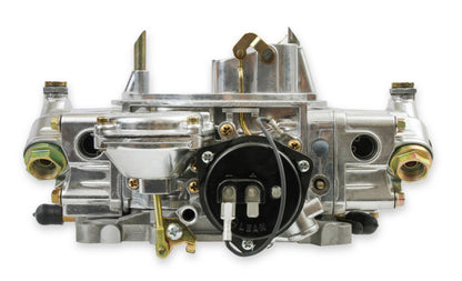 Classic Carburetor 750 CFM 4160 Fuel Inlet Dual Vacuum Secondaries Choke Type Electric Shiny Gasoline Holley-7
