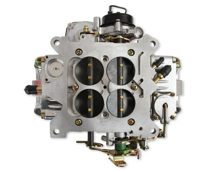 Classic Carburetor 750 CFM 4160 Fuel Inlet Dual Vacuum Secondaries Choke Type Electric Shiny Gasoline Holley-9