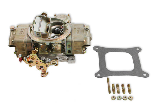 Classic Carburetor 850 CFM 4150 Vacuum Secondaries Gold Dichromate Gasoline Holley-1