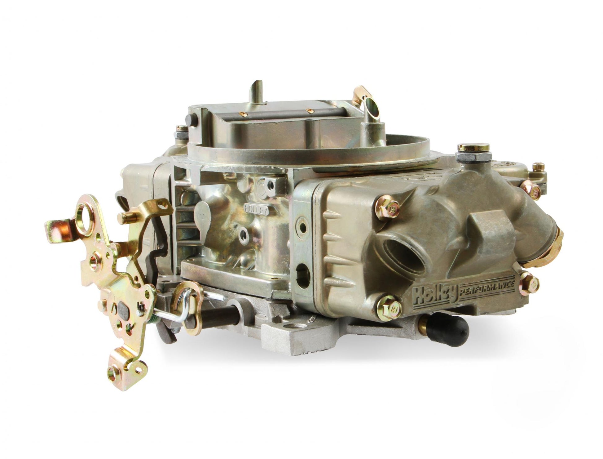 Classic Carburetor 850 CFM 4150 Vacuum Secondaries Gold Dichromate Gasoline Holley-6