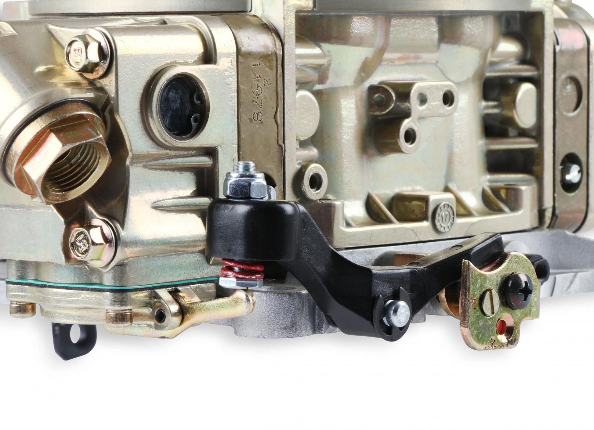 Classic HP Carburetor 650 CFM 4150 Mechanical Secondaries Gold Dichromate Gasoline Holley-4