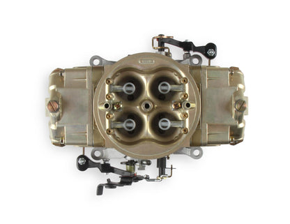 Classic HP Carburetor 650 CFM 4150 Mechanical Secondaries Gold Dichromate Gasoline Holley-6