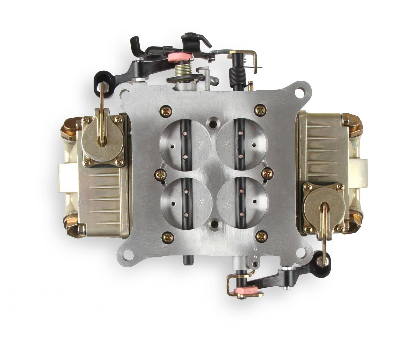 Classic HP Carburetor 650 CFM 4150 Mechanical Secondaries Gold Dichromate Gasoline Holley-7