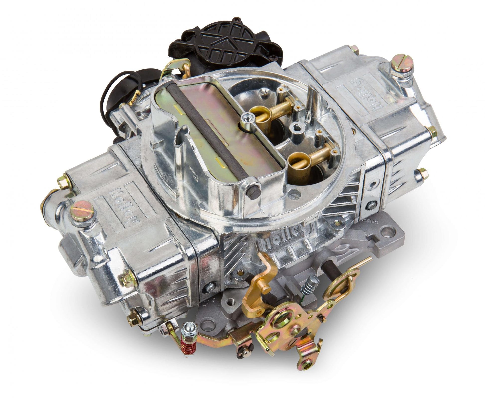 Street Avenger Carburetor 570 CFM 4150 Vacuum Secondaries Shiny Gasoline Holley-10