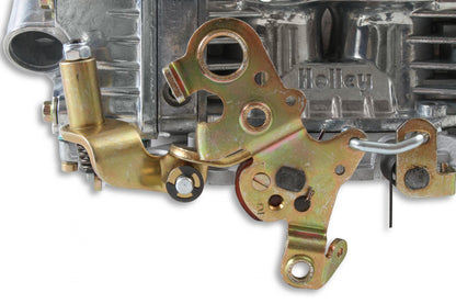 Supercharger Double Pumper Carburetor Draw-Thru 750 CFM 4150 Mechanical Secondaries Shiny Gasoline Holley-7