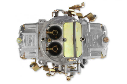 Supercharger Double Pumper Carburetor Draw-Thru 750 CFM 4150 Mechanical Secondaries Shiny Gasoline Holley-8