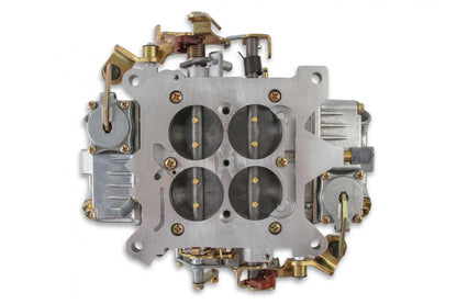 Supercharger Double Pumper Carburetor Draw-Thru 750 CFM 4150 Mechanical Secondaries Shiny Gasoline Holley-9