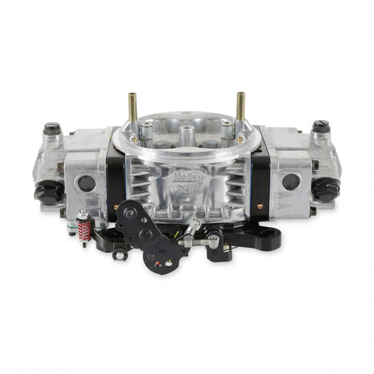 Supercharger XP Carburetor Draw-Thru 600 CFM 4150 Mechanical Secondaries Shiny Gasoline Holley-1