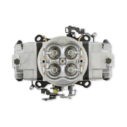 Supercharger XP Carburetor Draw-Thru 600 CFM 4150 Mechanical Secondaries Shiny Gasoline Holley-3