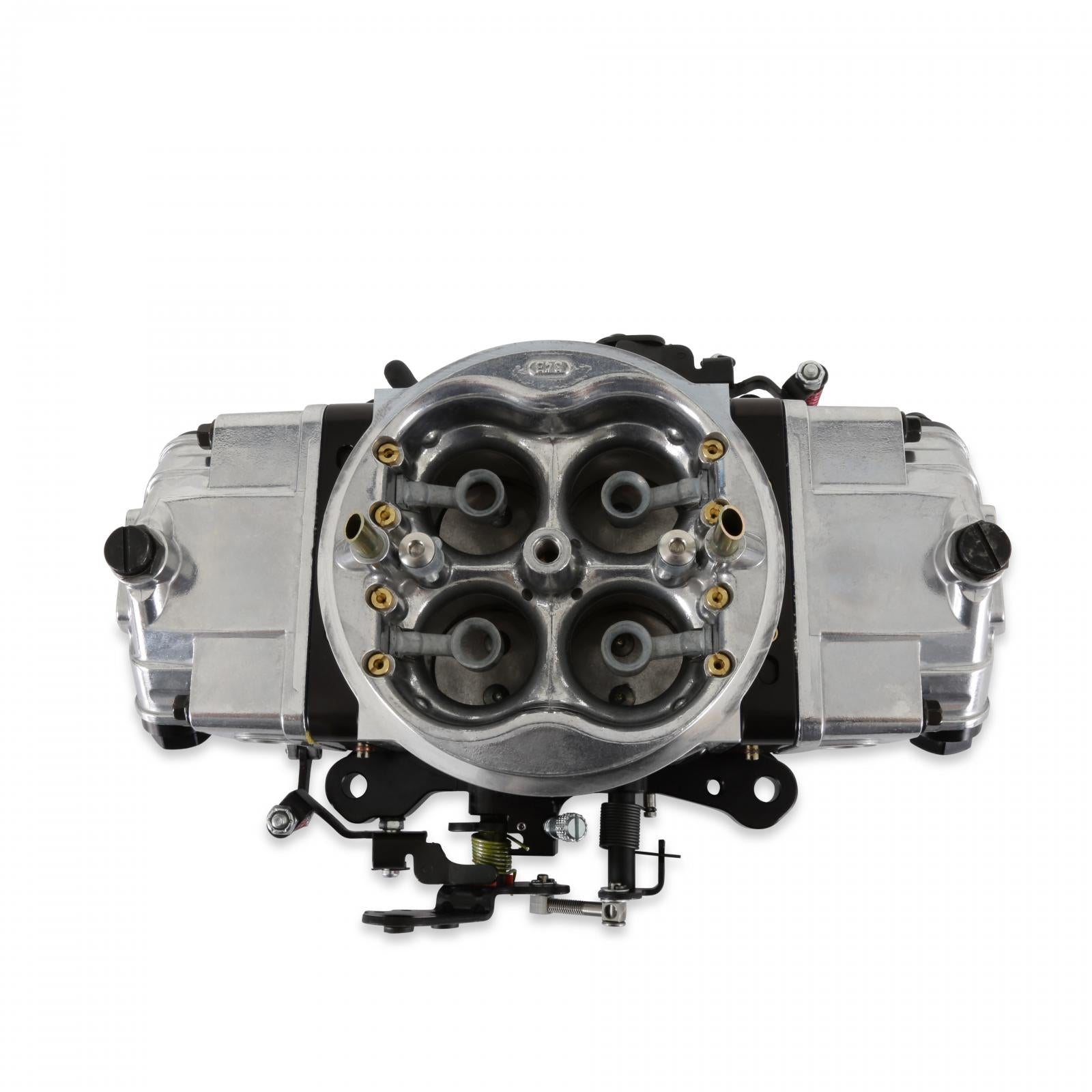 Supercharger XP Carburetor Draw-Thru 750 CFM 4150 Mechanical Secondaries Shiny Gasoline Holley-3
