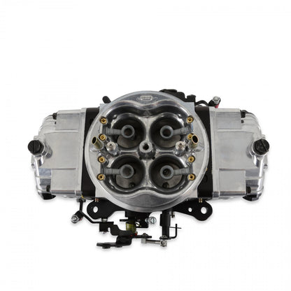Supercharger XP Carburetor Draw-Thru 750 CFM 4150 Mechanical Secondaries Shiny Gasoline Holley-3