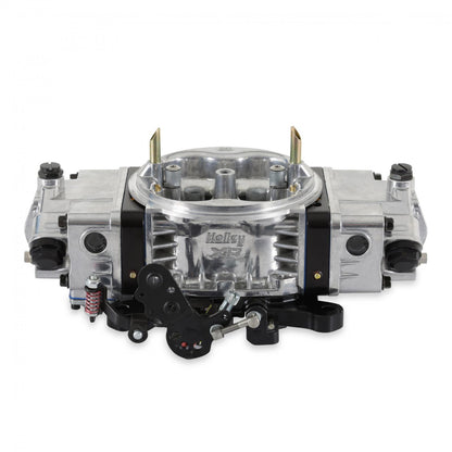 Supercharger XP Carburetor Draw-Thru 750 CFM 4150 Mechanical Secondaries Shiny Gasoline Holley-4