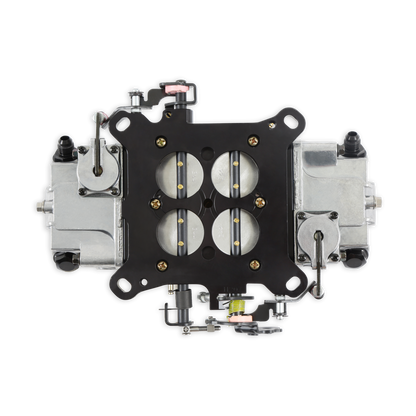 Supercharger XP Carburetor Draw-Thru 950 CFM 4150 Mechanical Secondaries Shiny Gasoline Holley