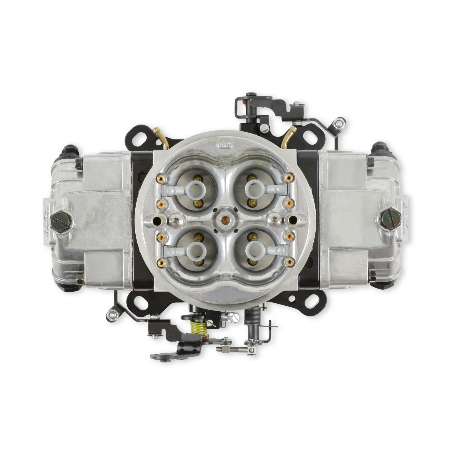 Supercharger XP Carburetor Draw-Thru 950 CFM 4150 Mechanical Secondaries Shiny Gasoline Holley-3