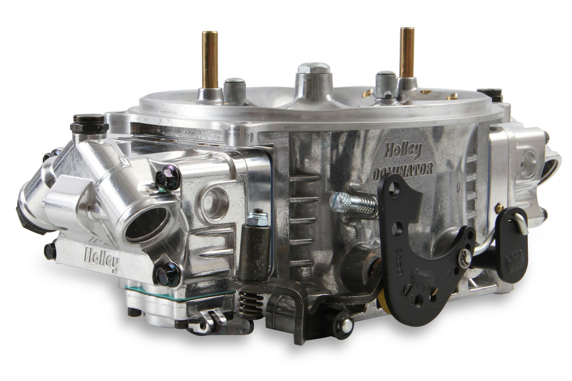 Dominator SP Carburetor 1050 CFM 4500 Mechanical Secondaries Idle Air Bleed Size 57.0 Shiny Gasoline Holley-4