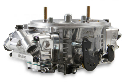 Dominator SP Carburetor 1050 CFM 4500 Mechanical Secondaries Idle Air Bleed Size 57.0 Shiny Gasoline Holley-4