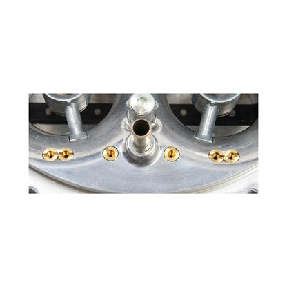 Dominator SP Carburetor 1050 CFM 4500 Mechanical Secondaries Idle Air Bleed Size 53.0 Shiny Gasoline Holley-4