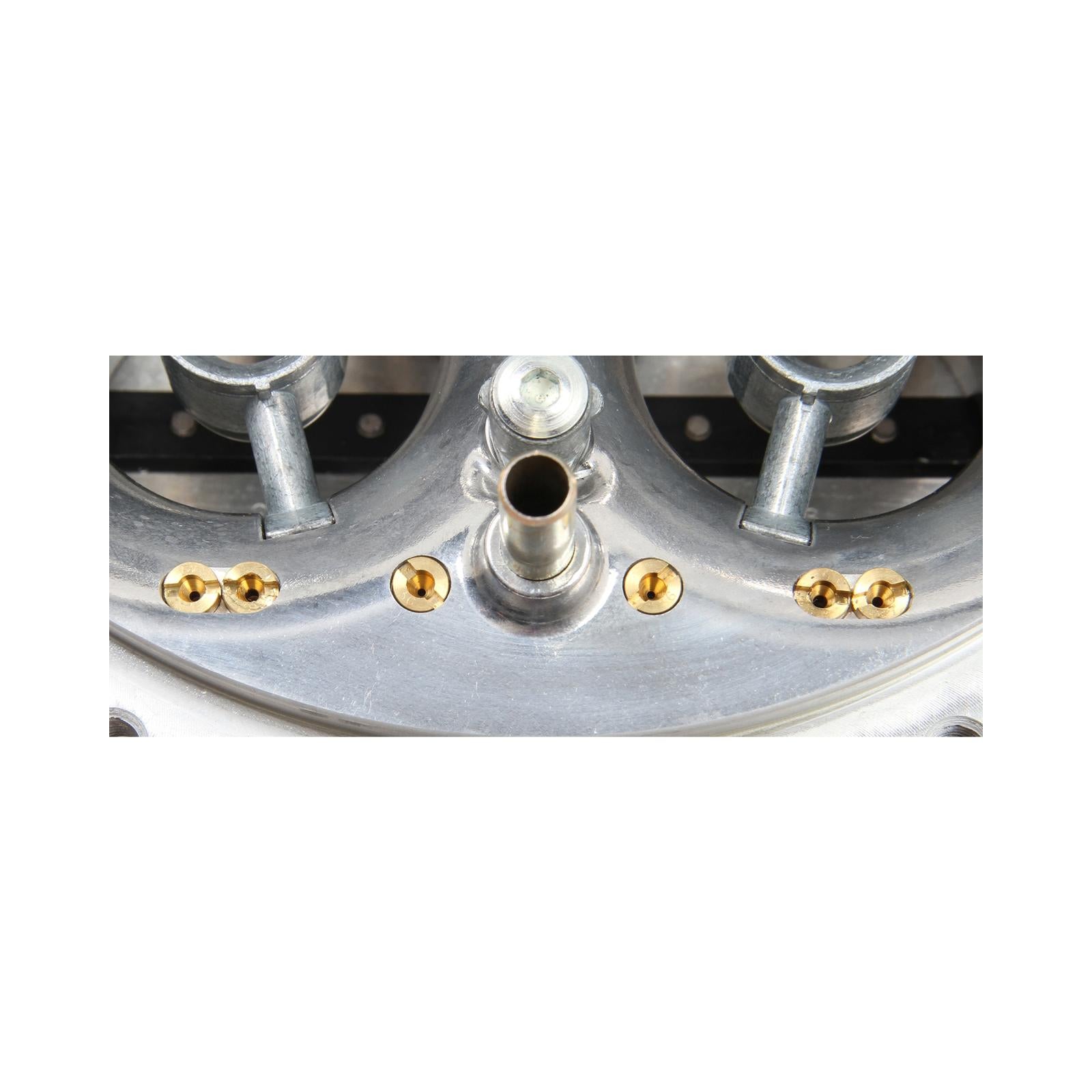 Dominator SP Carburetor 1150 CFM 4500 Mechanical Secondaries Shiny Gasoline Holley-4