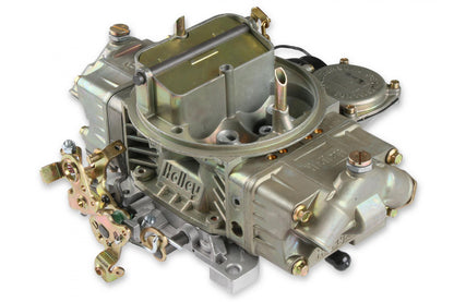 Classic Carburetor 650 CFM 4150 Vacuum Secondaries Gold Dichromate Gasoline Holley-3