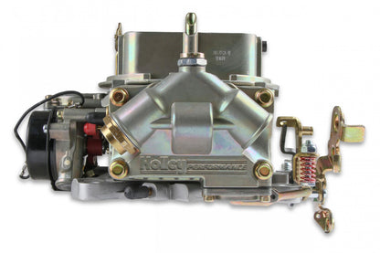 Classic Carburetor 650 CFM 4150 Vacuum Secondaries Gold Dichromate Gasoline Holley-6