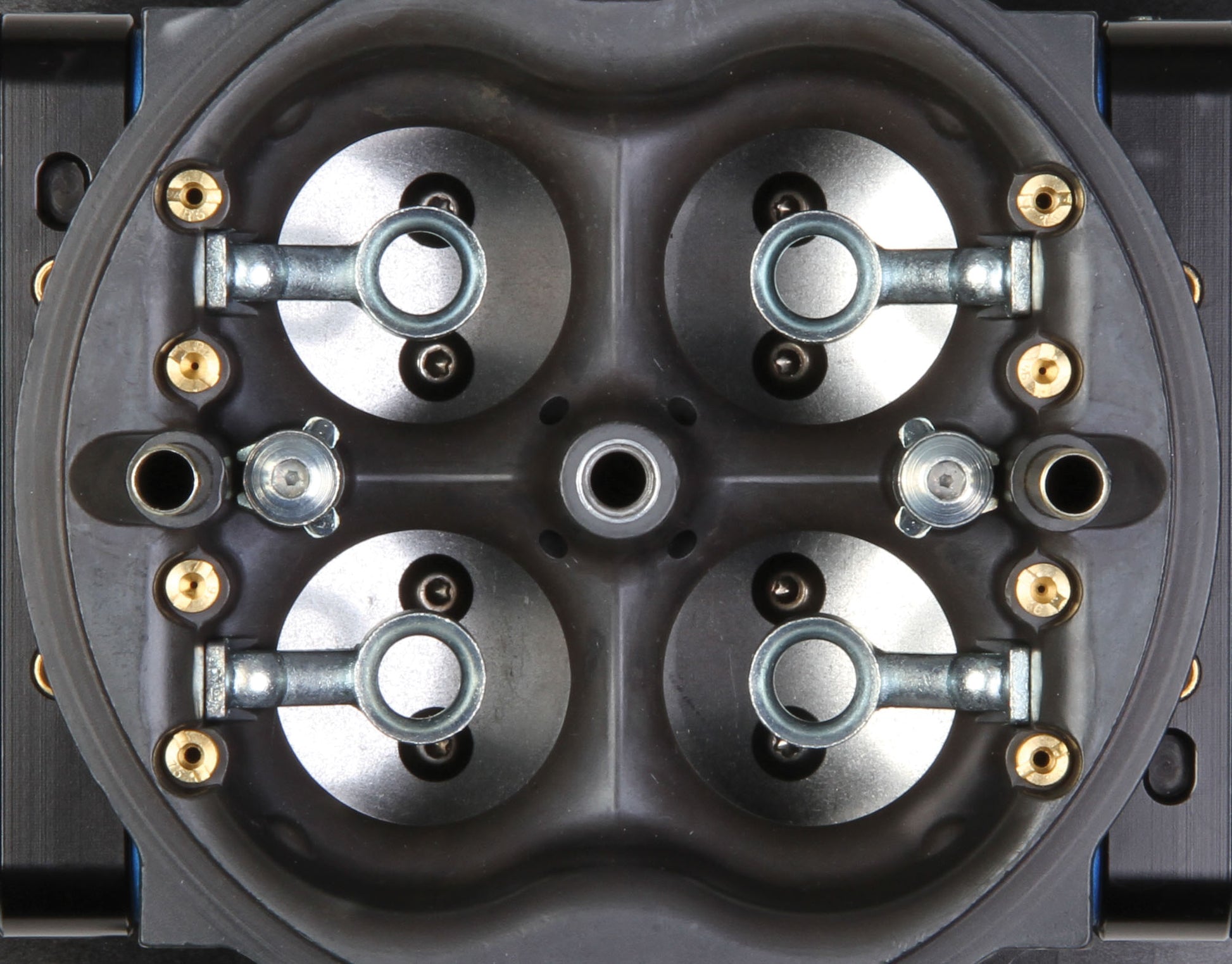 Ultra XP Carburetor 650 CFM 4150 Mechanical Secondaries Hard Core Gray Gasoline Holley-6
