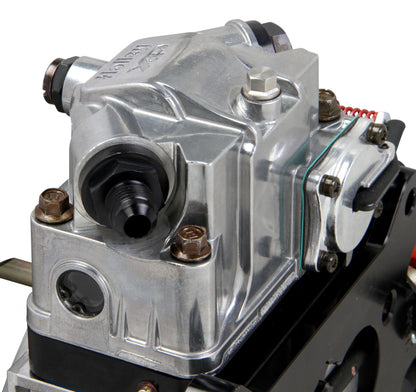 Aluminum Ultra XP Circle Track Carburetor 750 CFM 4150 Mechanical Secondaries Shiny Gasoline Holley-4
