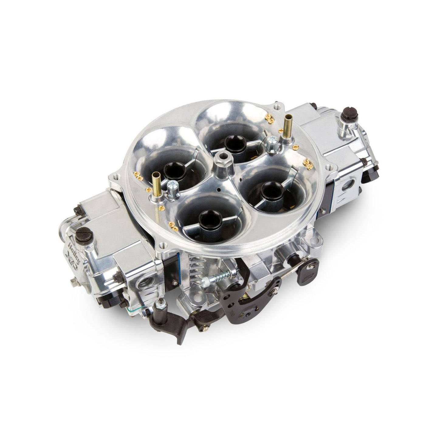 Gen 3 Ultra Dominator Carburetor Black 1050 CFM 4500 Mechanical Secondaries Idle Air Bleed Size 57.0 Shiny Gasoline Holley