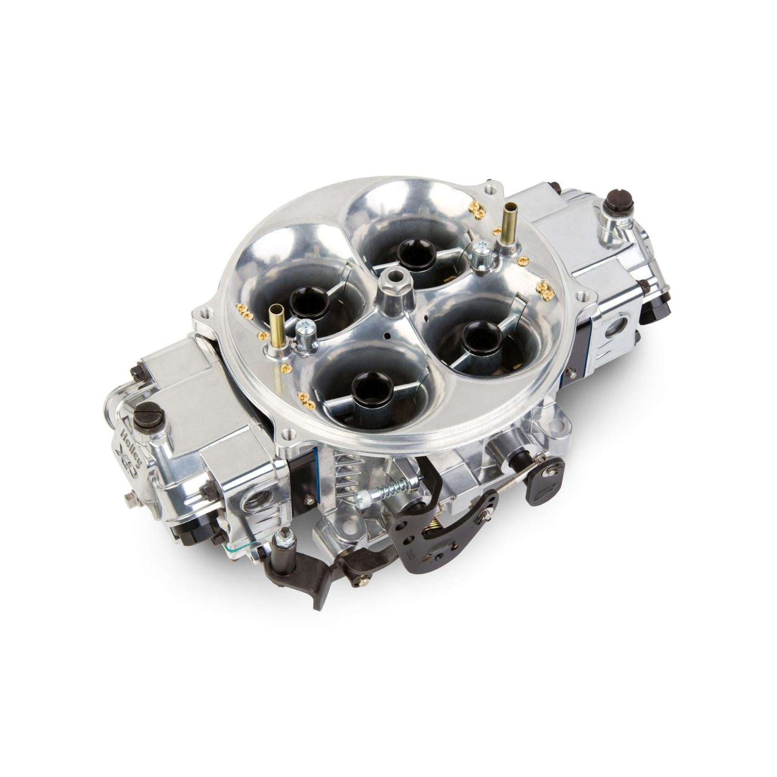 Gen 3 Ultra Dominator Carburetor Black 1050 CFM 4500 Mechanical Secondaries Idle Air Bleed Size 57.0 Shiny Gasoline Holley