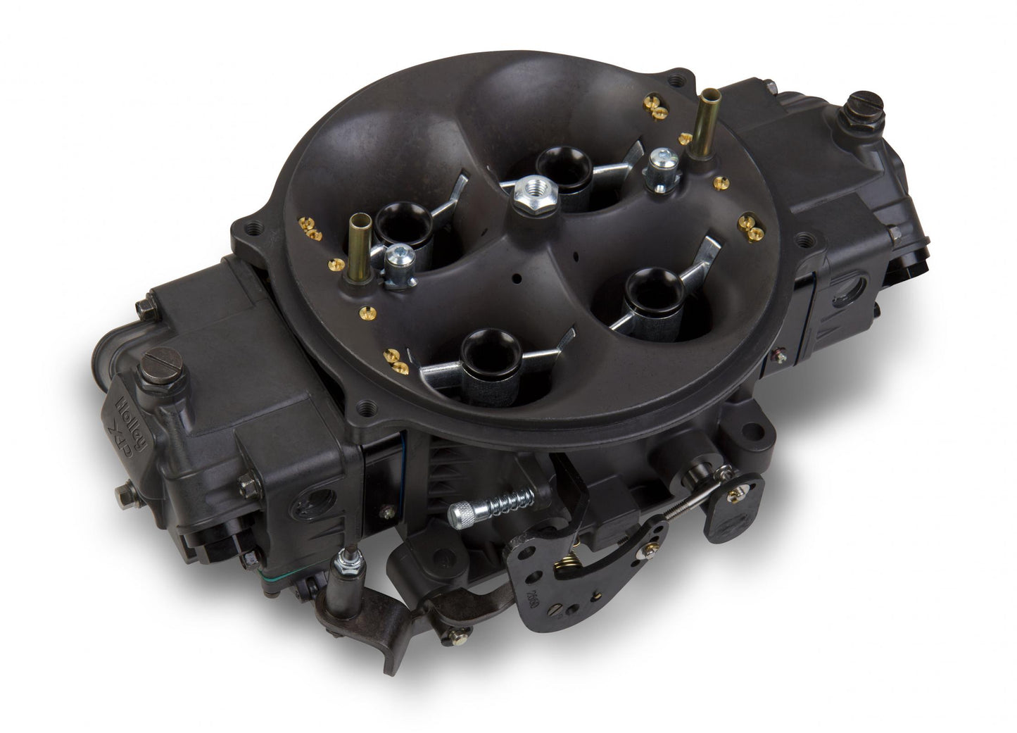 Gen 3 Ultra Dominator Carburetor 1050 CFM 4500 Mechanical Secondaries Idle Air Bleed Size 53.0 Hard Core Gray Gasoline Holley