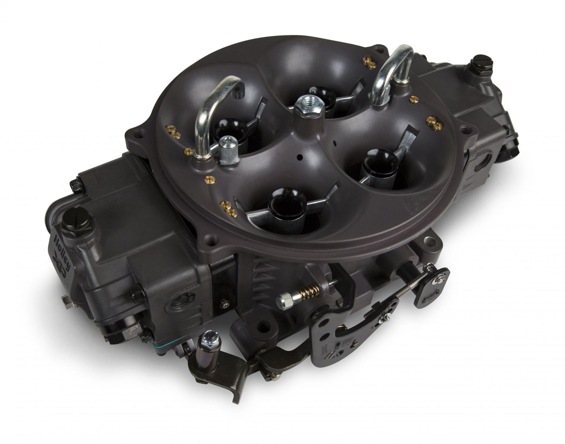 Gen 3 Marine Ultra Dominator Carburetor 1050 CFM 4500 Mechanical Secondaries Hard Core Gray Gasoline Holley