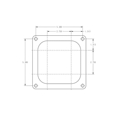 Gen 3 Ultra Dominator Carburetor 1050 CFM 4500 Mechanical Secondaries Idle Air Bleed Size 53.0 Hard Core Gray Gasoline Holley-1
