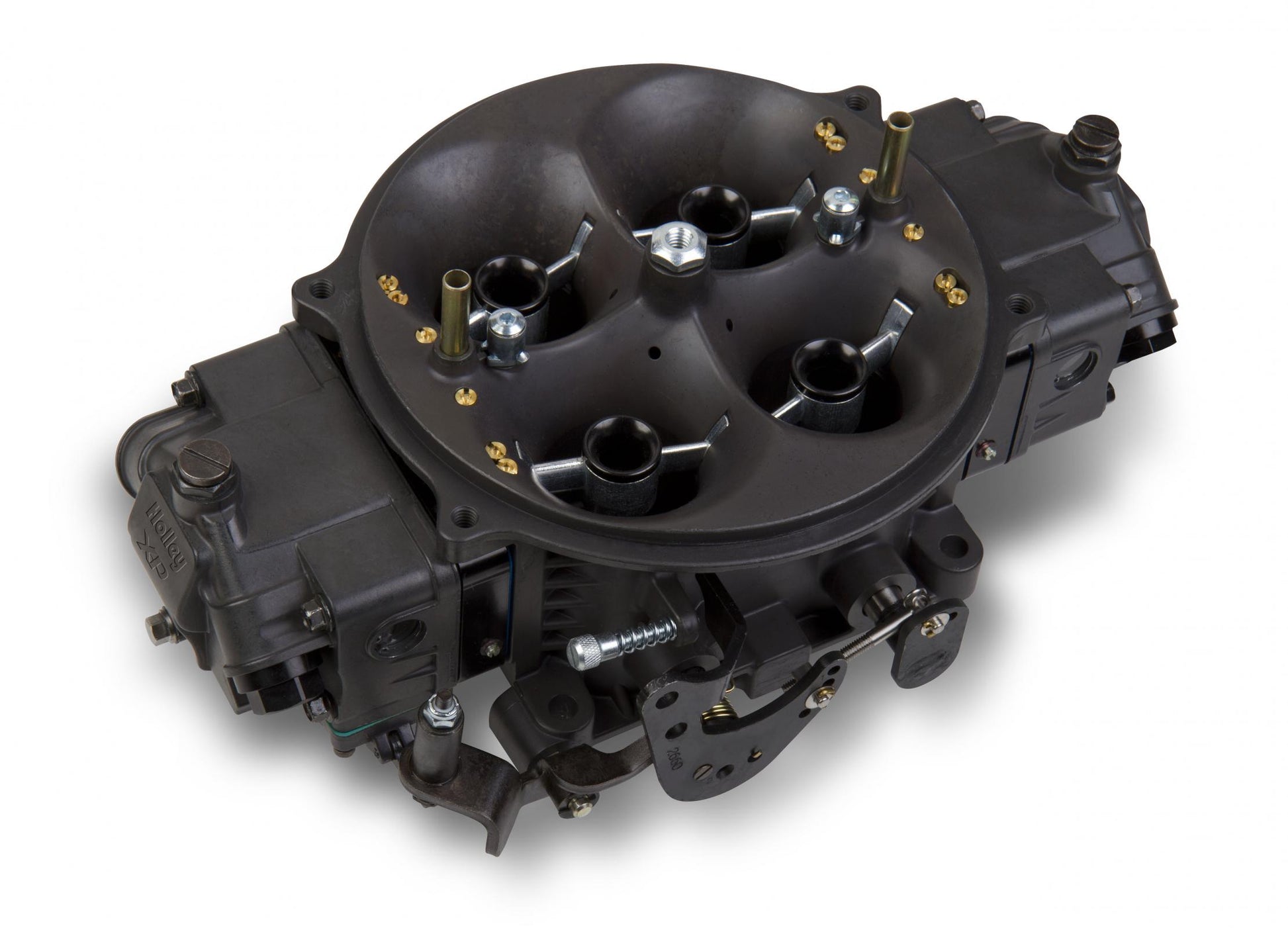 Gen 3 Ultra Dominator Carburetor 1250 CFM 4500 Mechanical Secondaries Hard Core Gray Gasoline Holley