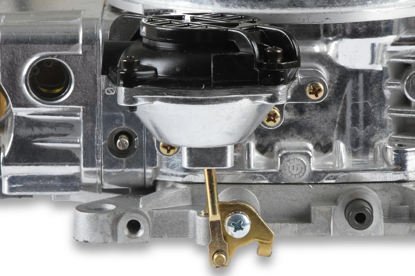 Aluminum Street HP Carburetor 750 CFM 4150 Vacuum Secondaries Shiny Gasoline Holley-5
