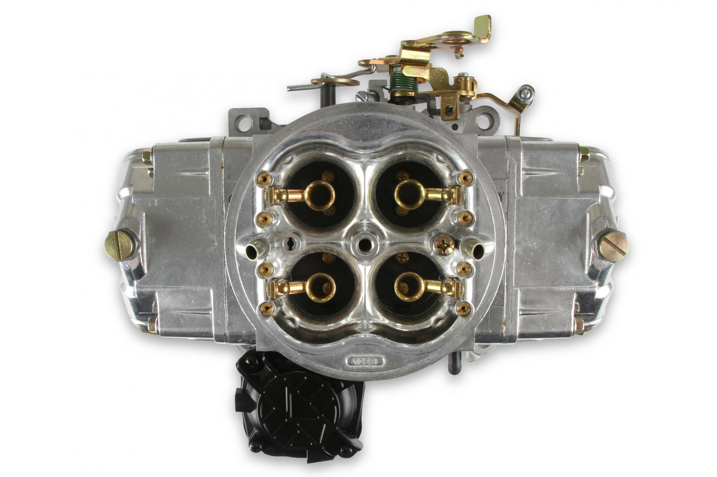 Aluminum Street HP Carburetor 750 CFM 4150 Vacuum Secondaries Shiny Gasoline Holley-7