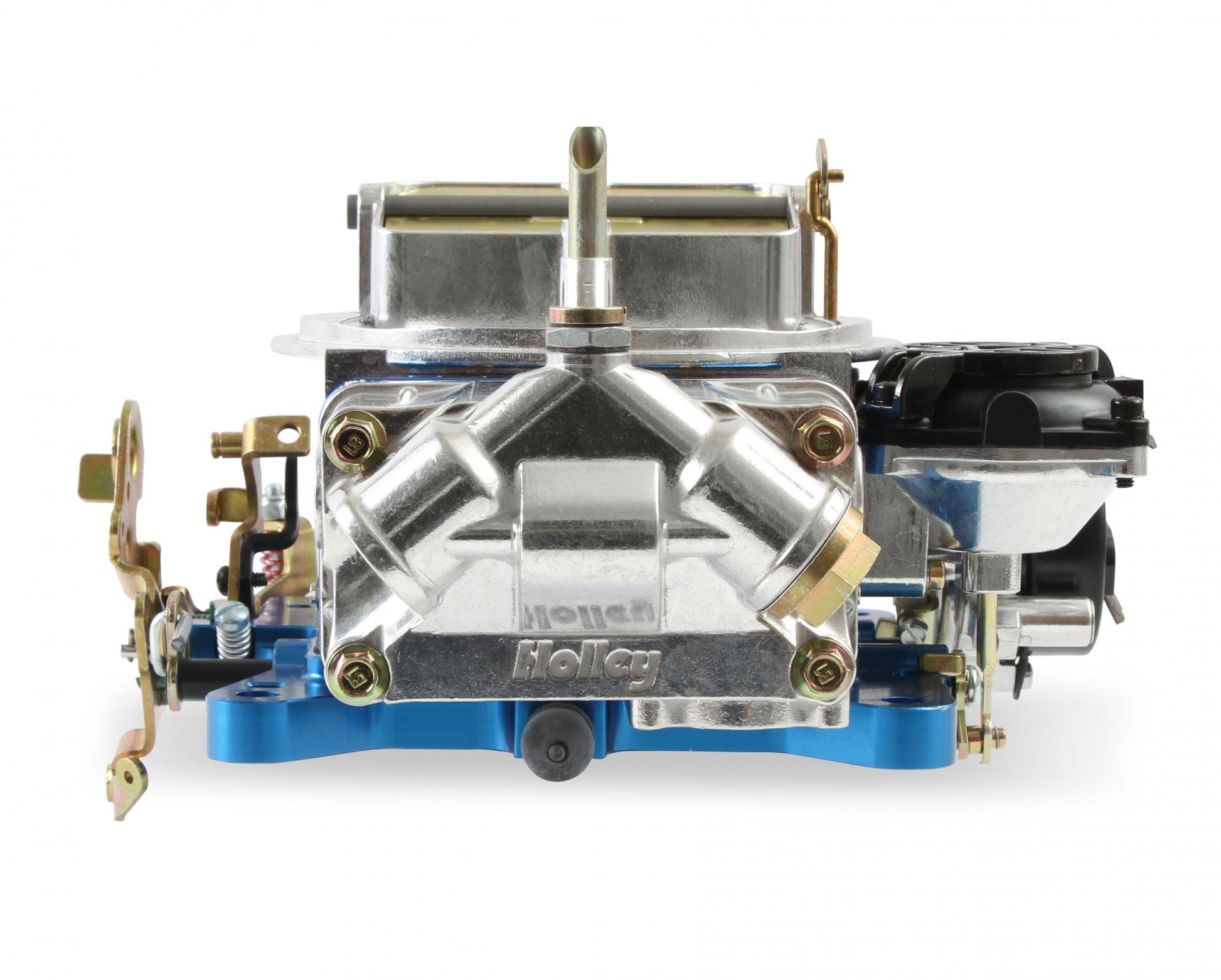 Ultra Street Avenger Carburetor 670 CFM 4150 Vacuum Secondaries Shiny Gasoline Holley-4