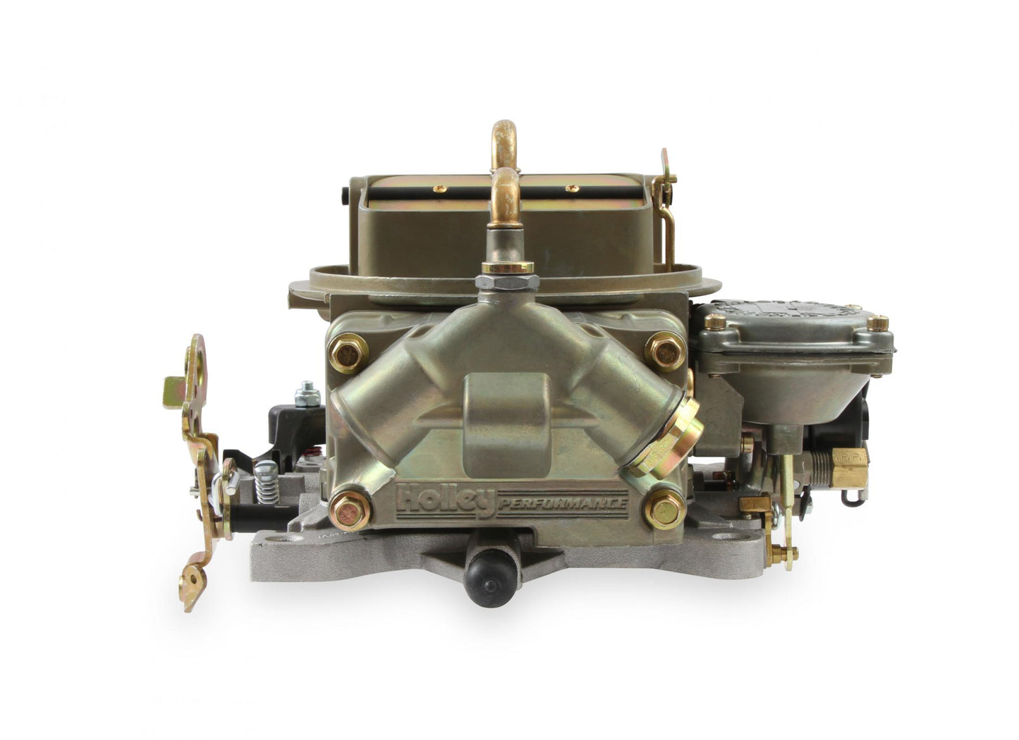 Marine Carburetor 750 CFM 4150 Vacuum Secondaries Gold Dichromate Gasoline Holley-1