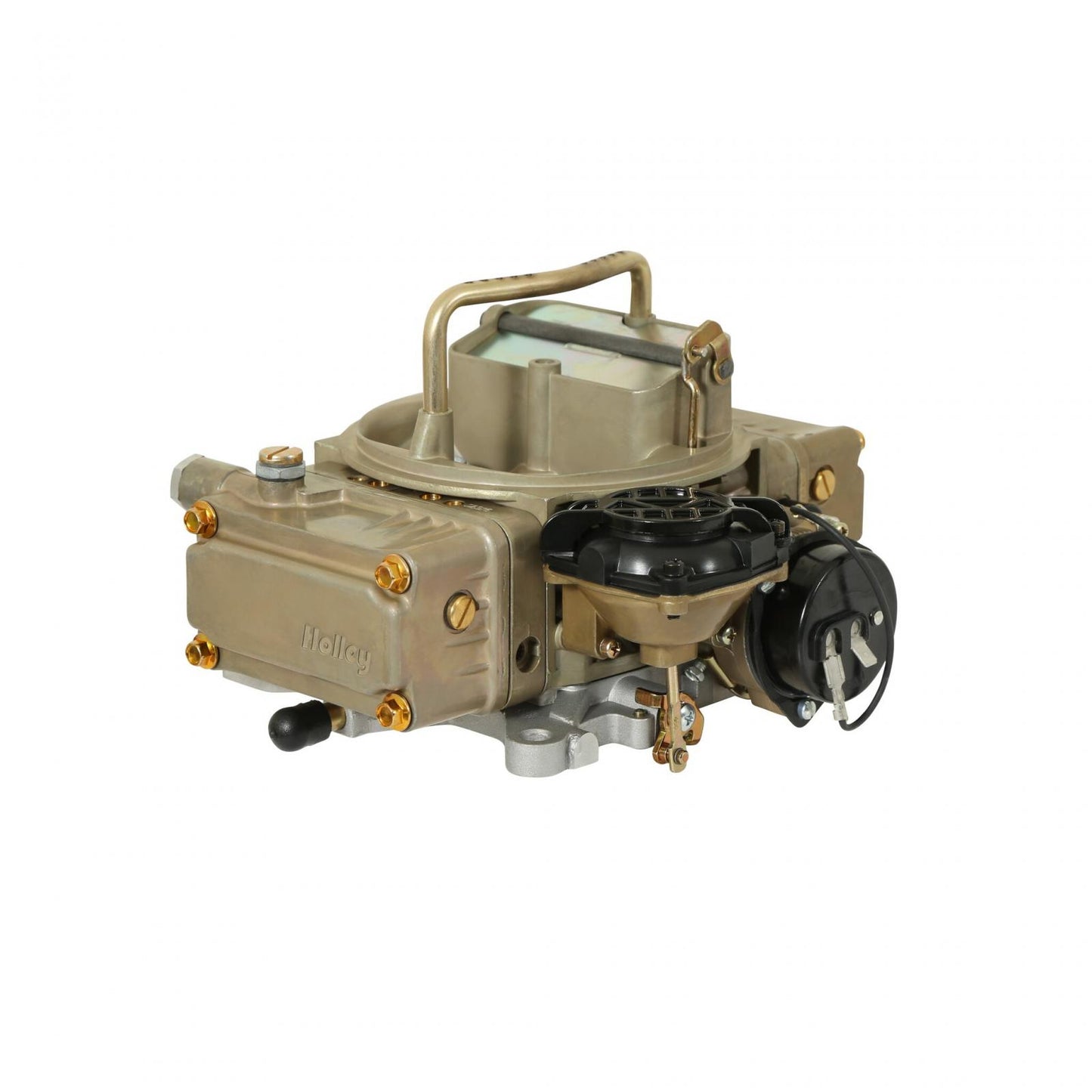 Off-Road Truck Avenger Carburetor 670 CFM 4150 Vacuum Secondaries Gold Dichromate Gasoline Holley-3
