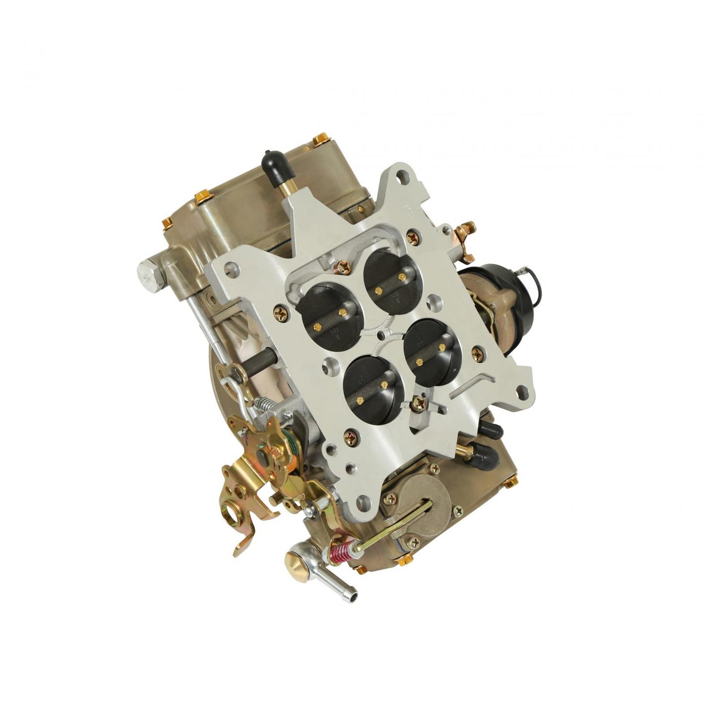 Off-Road Truck Avenger Carburetor 670 CFM 4150 Vacuum Secondaries Gold Dichromate Gasoline Holley-7