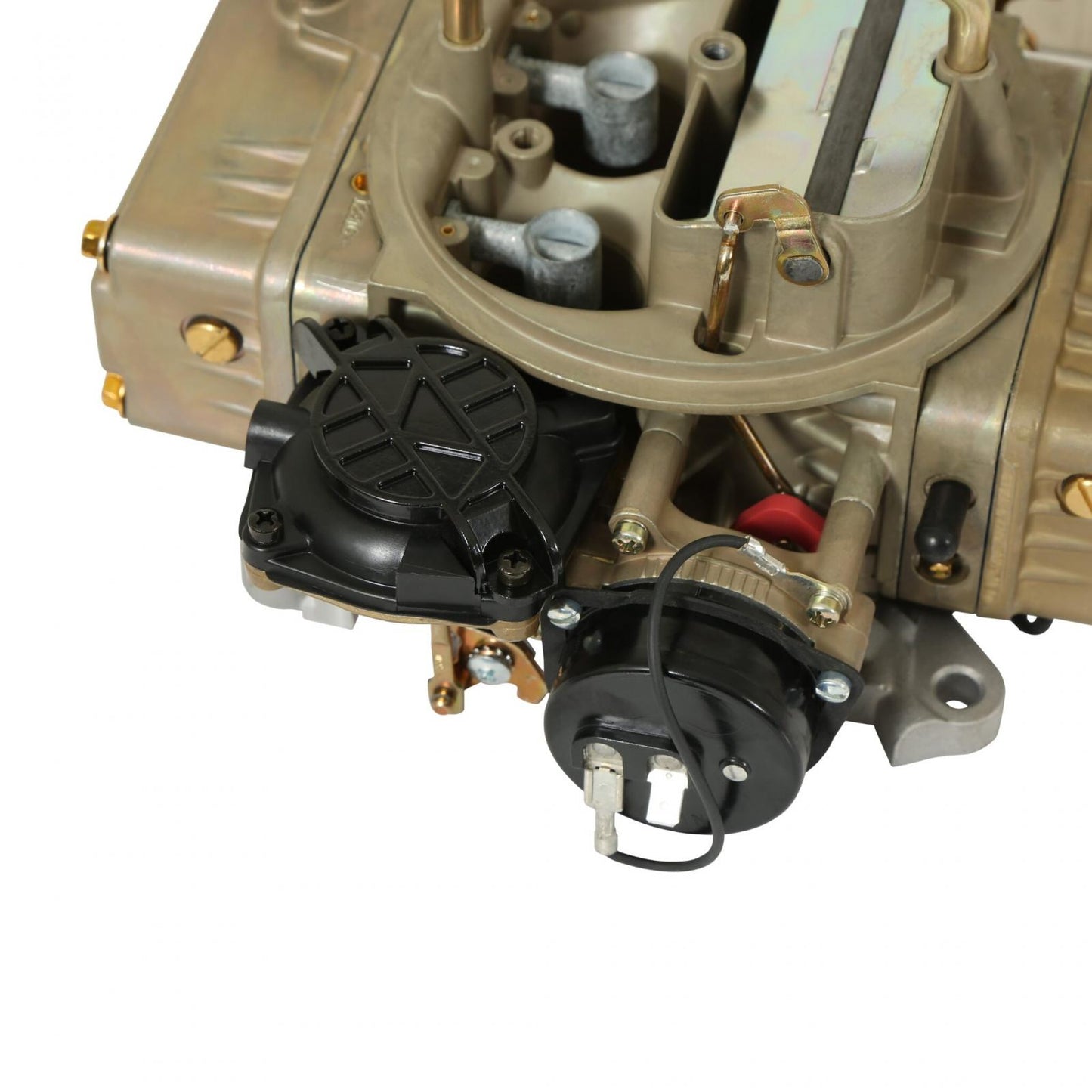 Off-Road Truck Avenger Carburetor 670 CFM 4150 Vacuum Secondaries Gold Dichromate Gasoline Holley-8