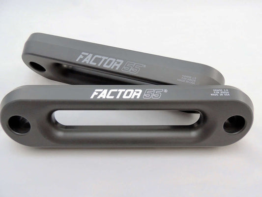 Hawse Fairlead 1.5 Inch Thick Gun Metal Gray Factor 55-1