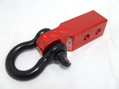 HitchLink 1.25-2.5 Reciever Shackle Mount 1.25 Inch Receivers Anodized Gray Factor 55-4