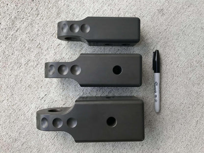 HitchLink 3.0 Reciever Shackle Mount 3 Inch Receivers Anodized Gray Factor 55-7