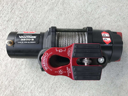 FlatLink XTV Winch Shackle Mount Black Factor 55-2