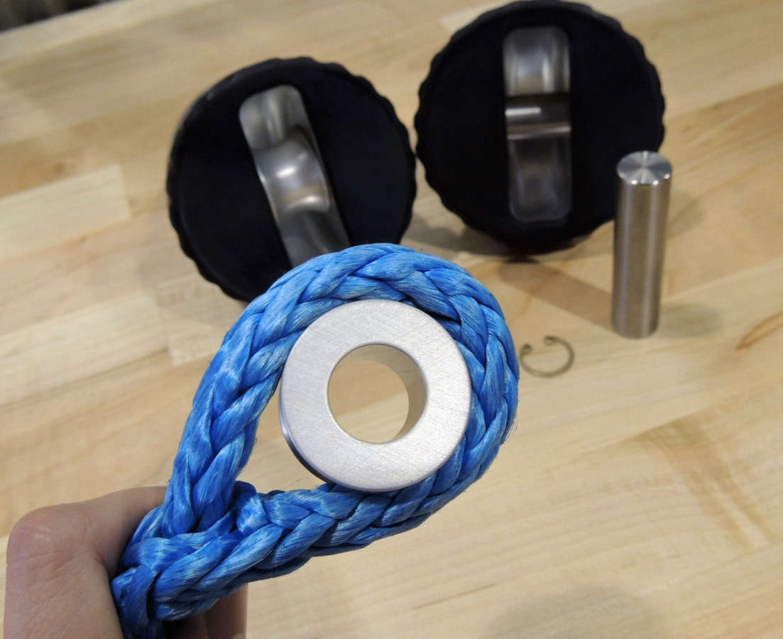 Synthetic Rope Spool 0.438 Pin Diameter ProLink XTV,UltraHook XTV, FlatLink XTV Factor 55-1