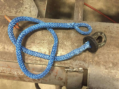Splicer 3/8-1/2 Inch Synthetic Rope Splice On Shackle Mount Factor 55-7